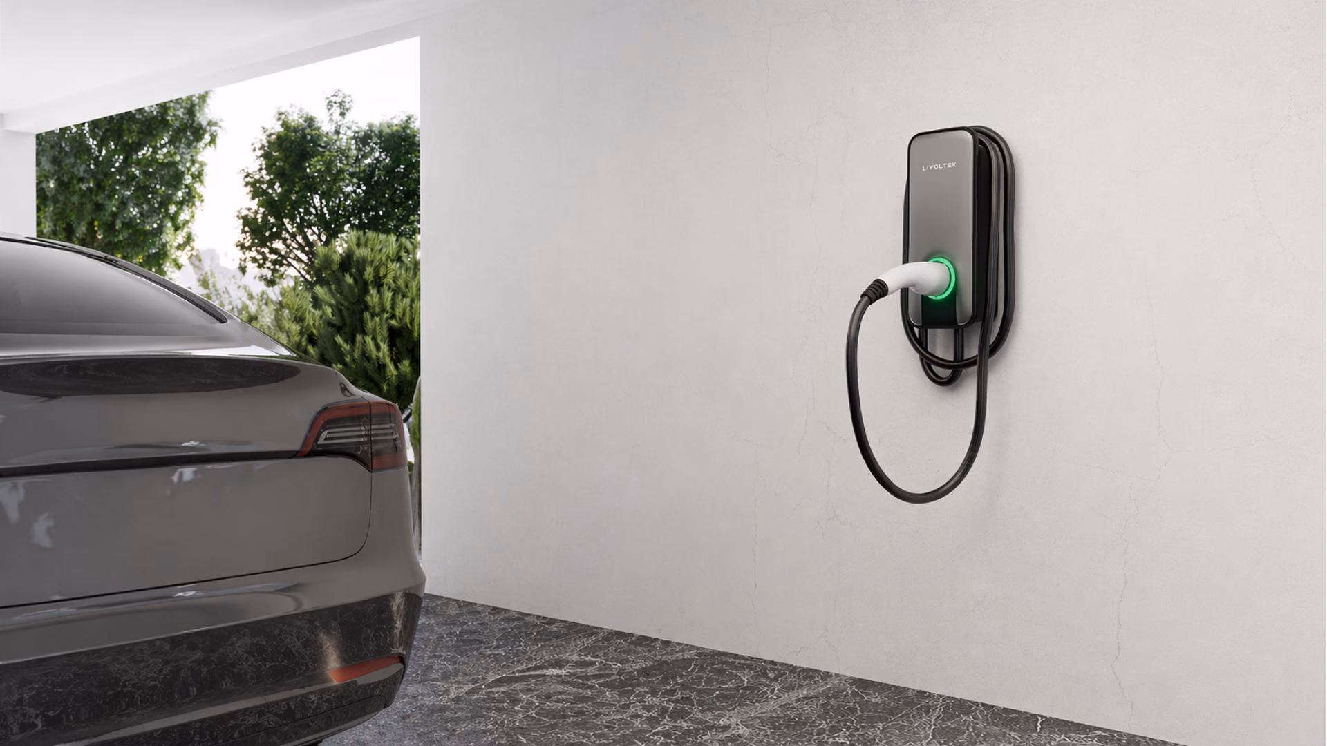 Зарядна станція для електромобіля LIVOLTEK 7.3kW